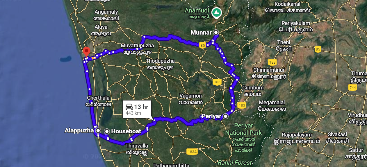 Tour Map